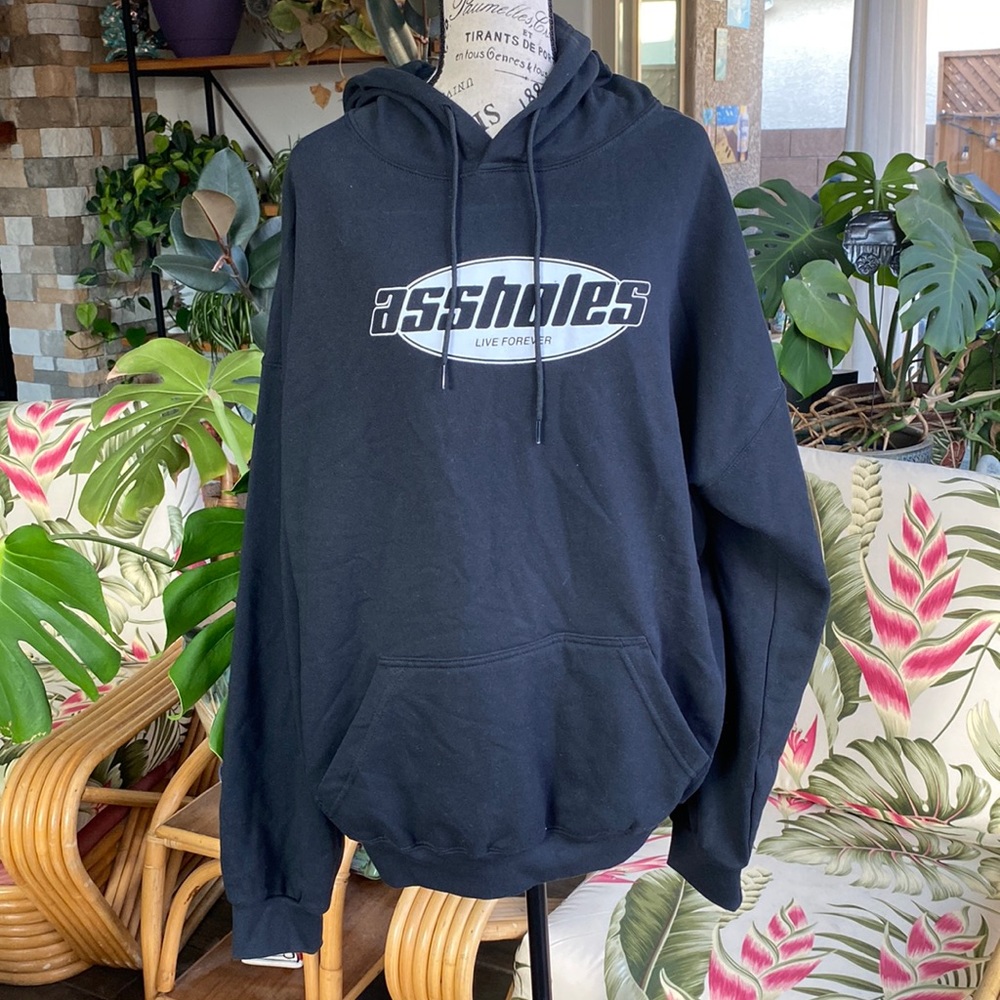 ASSHOLES LIVE FOREVER brand new hoodie size XXL